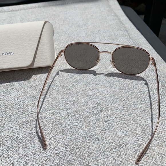 Michael Kors Rose Gold Sunglasses main image 4